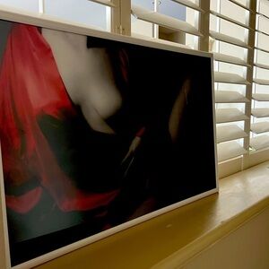 IMPLIED Artwork female black & white art